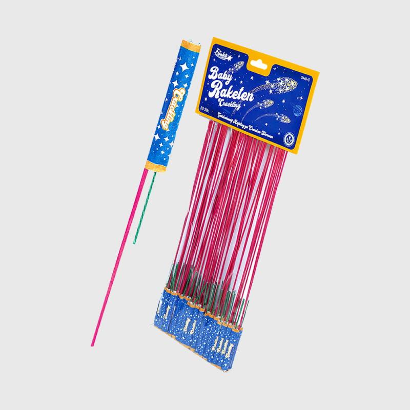 Baby-Raketen Crackling von Funke