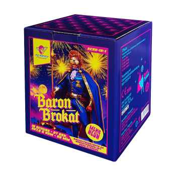 Baron Brokat ist eine 16 Schuss Batterie von Albert
