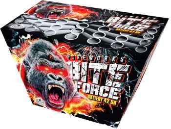 Bite Force ist eine 42 Schuss Batterie von SRPyro