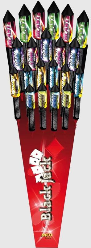 Black Jack ist ein Raketensortiment von Nico