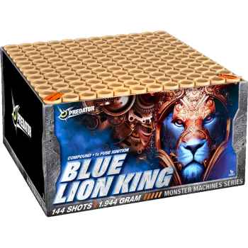 Blue Lion King ist ein 144 Schuss Verbund von Lesli