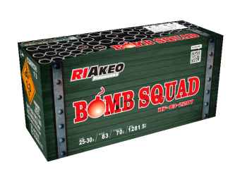 Bomb Squad ist ein 83 Schuss Verbund von Riakeo
