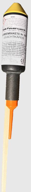 Zink Bombenrakete Leuchtkäfer (gelbe Kappe)