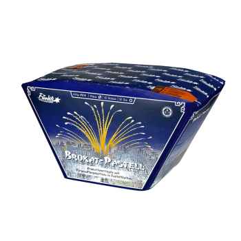 Brokat-Pastell ist eine 25 Schuss Fächerbatterie von Funke