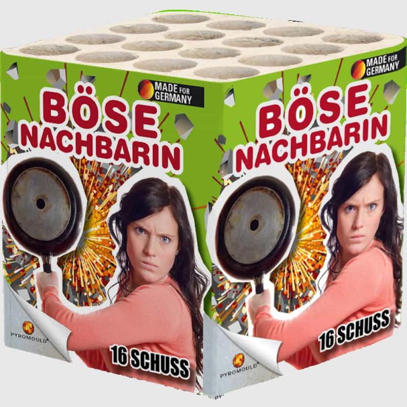 Böse Nachbarin ist eine 16 Schuss Batterie von Lesli.