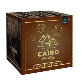 Cairo Crackling ist eine 25 schuss batterie von Magnum Feuerwerk