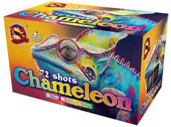 Chameleon ist ein 72 Schuss Verbund von SRPyro