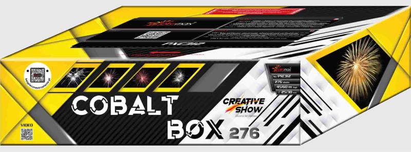 Cobalt Box ist ein 276 Schuss Verbund von Piromax