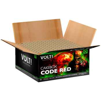 Code Red 144 Schuss Verbund von Volt feuerwerk