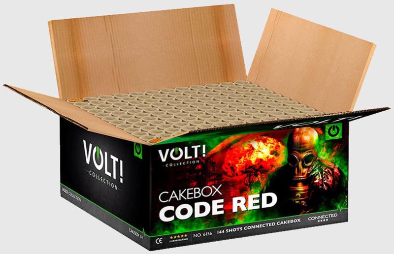 Code Red 144 Schuss Verbund von Volt feuerwerk
