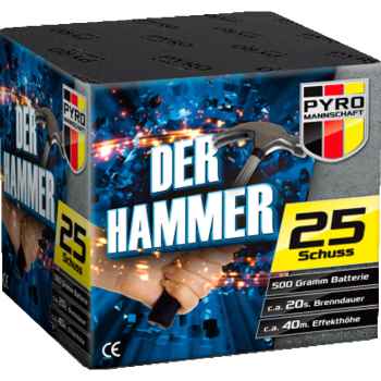 Der Hammer ist eine 25 Schuss Batterie von Lesli.