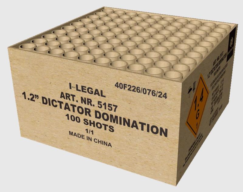 Dictator Domination ist ein 100 Schuss Verbund von Magnum