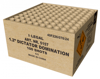 Dictator Domination ist ein 100 Schuss Verbund von Magnum