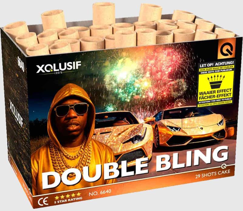 Double Bling ist eine 29 Schuss Batterie von Lesli