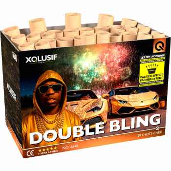 Double Bling ist eine 29 Schuss Batterie von Lesli