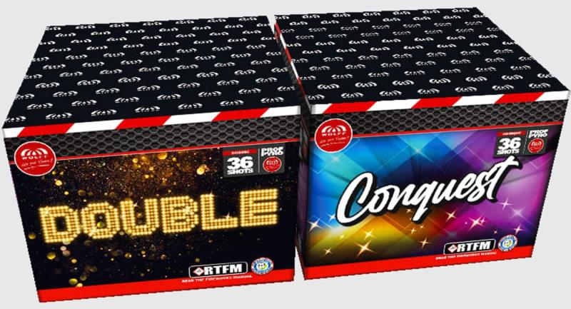Double Conquest ist ein Sortiment aus zwei Batterien von Wolff