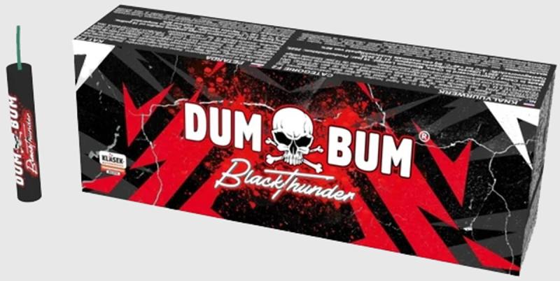 Dumbum Black Thunder sind Schwarzpulverknaller von Klasek