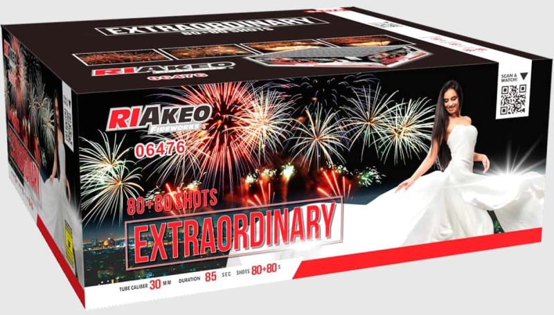 Extraordinary ist ein 160 Schuss Verbund von Riakeo