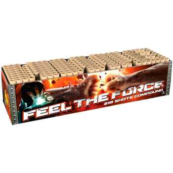 Feel the Force ist ein 210 Schuss Verbund von Lesli