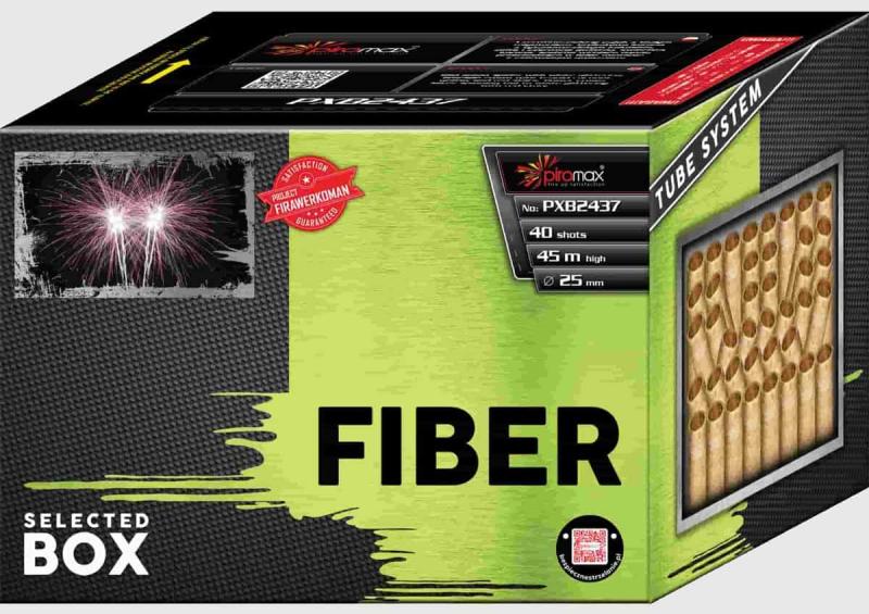 Fiber ist eine 40 Schuss Batterie von Piromax