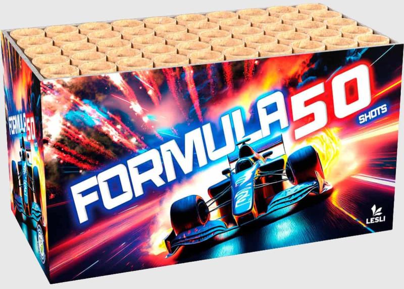 Formula 50 ist eine 50 Schuss Batterie von Lesli