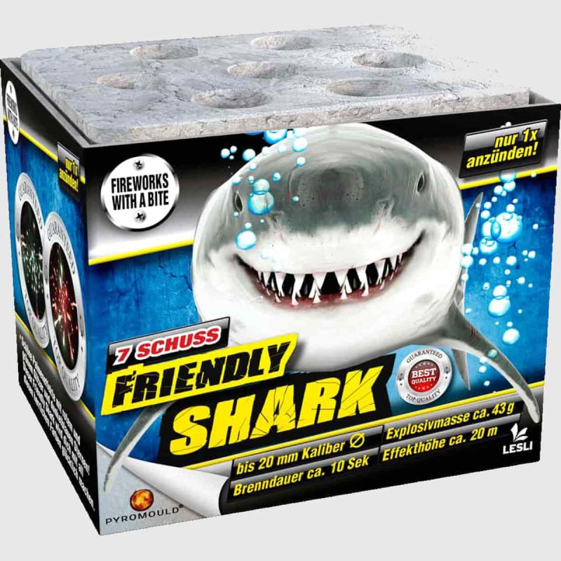 Friendly Shark ist eine 7 Schuss Batterie von Lesli.