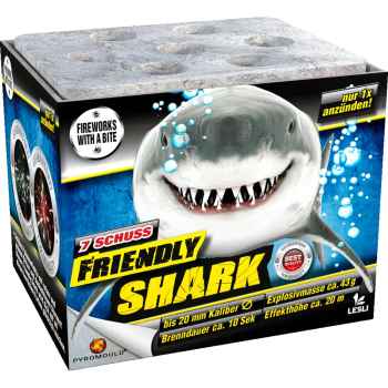 Friendly Shark ist eine 7 Schuss Batterie von Lesli.