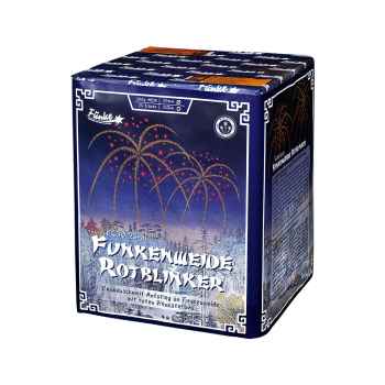 Funkenweide Rotblinker ist eine 25 Schuss Batterie von Funke