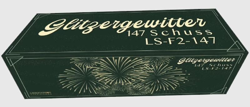 Glitzergewitter ist ein 147 schuss verbund von lonestar
