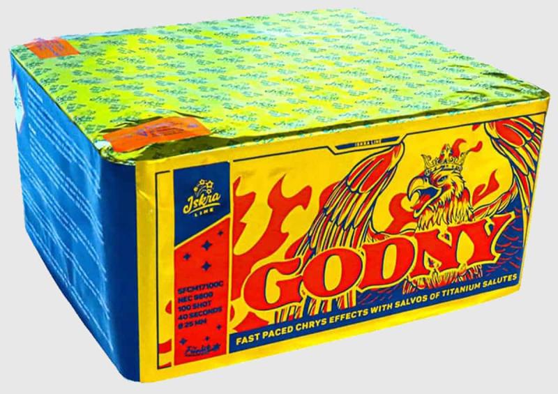 Godny ist eine 100 Schuss Batterie von Iskra
