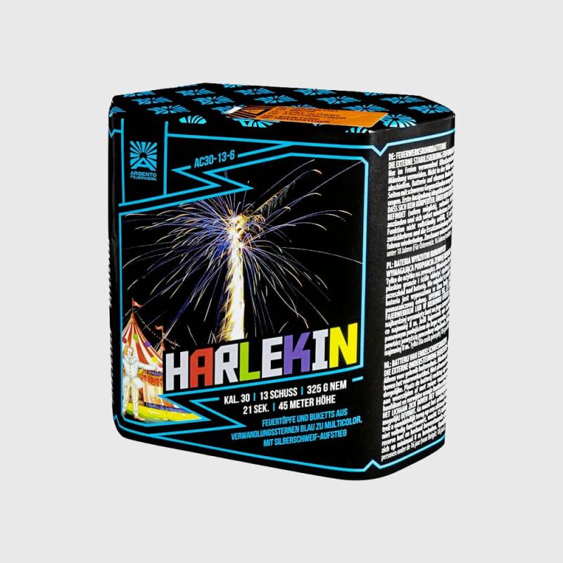 Harlekin ist eine 13 Schuss Batterie von Argento
