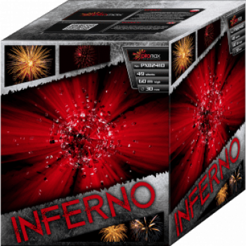 Inferno ist eine 25 Schuss Batterie von Piromax