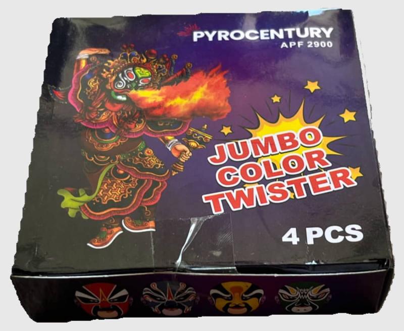 Jumbo Color Twister Bodenwirbel