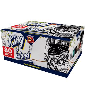 King of Island ist eine 80 Schuss Batterie von SRPyro