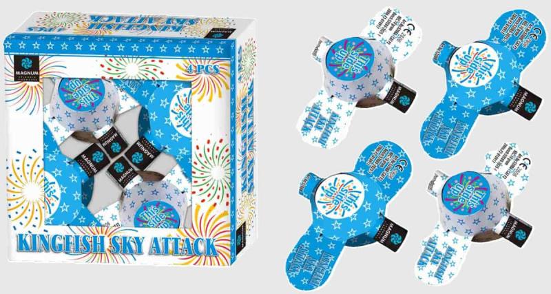 Kingfish Sky Attack von Magnum Feuerwerk