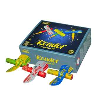 Kondor-Feuerwirbel sind Feuervögel von Funke feuerwerk