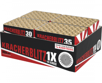 Kracherblitz ist ein 130 schuss verbund von Zena