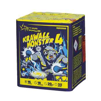 Krawallmonster 4 ist eine 16 Schuss Batterie von Startrade