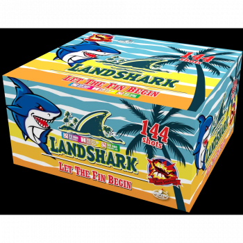 Landshark ist ein 144 Schuss Verbund von SRPYRO