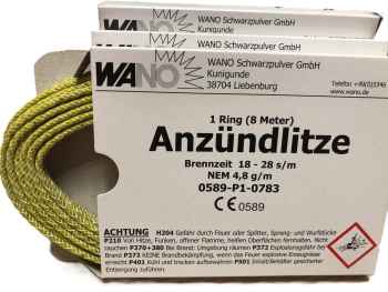 Anzündlitze gelb von Wano feuerwerk