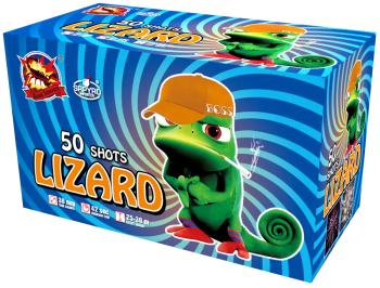 Lizard ist ein 50 Schuss Verbund von SRPyro