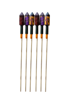 Loong´s Claw ist ein 6-teiliges Raketensortiment von Genie Fireworks
