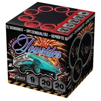 Lowrider ist eine 9 Schuss Batterie von Xplode