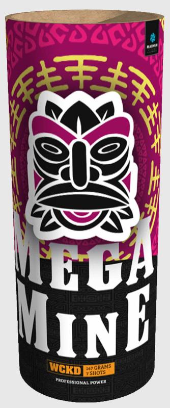 Mega Mine ist ein Single Shot von Magnum Feuerwerk