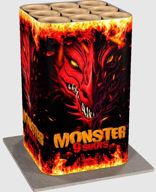 Monster ist eine 9 Schuss Batterie von Lesli