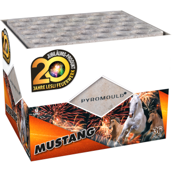 Mustang ist eine 36 Schuss Batterie von Lesli