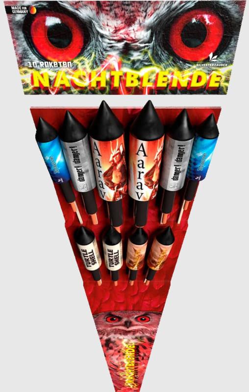 Nachtblende ist ein Raketensortiment von Lesli