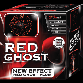 Red Ghost 30 Schuss Batterie von Piromax feuerwerk