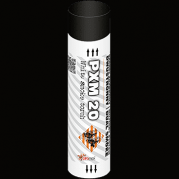 Rauchgranate Weiß mit Reißzünder PXM20 von Piromax feuerwerk