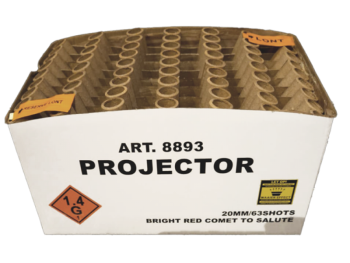 Projector ist eine 63 Schuss Batterie von Wolff